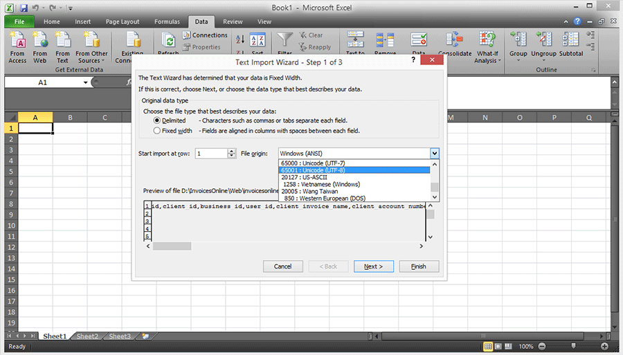 How to import CSV into Excel - the correct way